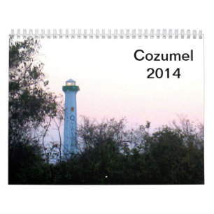 Calendrier Mural Cozumel 2014 sous-marin