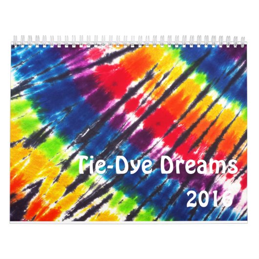 Calendrier Mural Cravate-Dye (Protection)