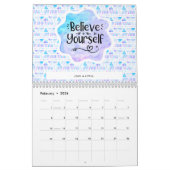 Calendrier Mural Crois en toi-même (Feb 2026)