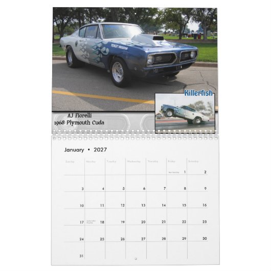 CALENDRIER MURAL CSS #1 (Jan 2027)