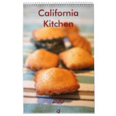 Calendrier Mural Cuisine de la Californie (Protection)