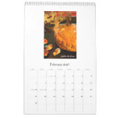 Calendrier Mural Cuisine de la Californie (Feb 2027)