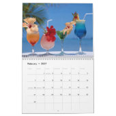 Calendrier Mural Cuisines internationales (Feb 2027)
