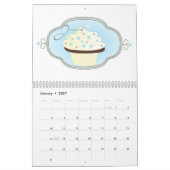 Calendrier Mural Cupcakes 2010 (Jan 2027)