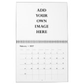 Calendrier Mural customisez votre 2025 (Feb 2027)