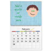 Calendrier Mural Customisez vous-même (Feb 2027)