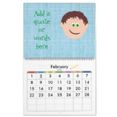 Calendrier Mural Customisez vous-même (Feb 2026)