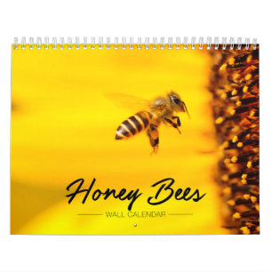 Calendrier mural d'abeille
