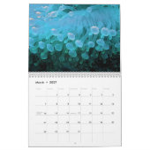 Calendrier mural d'actinie (Mar 2027)