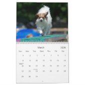 Calendrier mural d'agilité de Papillons (Mar 2026)