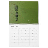 Calendrier mural d'alligators (Mar 2027)