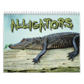 Calendrier mural d'alligators (Protection)
