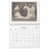 Calendrier Mural Dames du Prendergast, brun, Cassidy, Gurnett (Feb 2026)