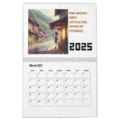 Calendrier mural d'animation de la sagesse inspira (Mar 2027)
