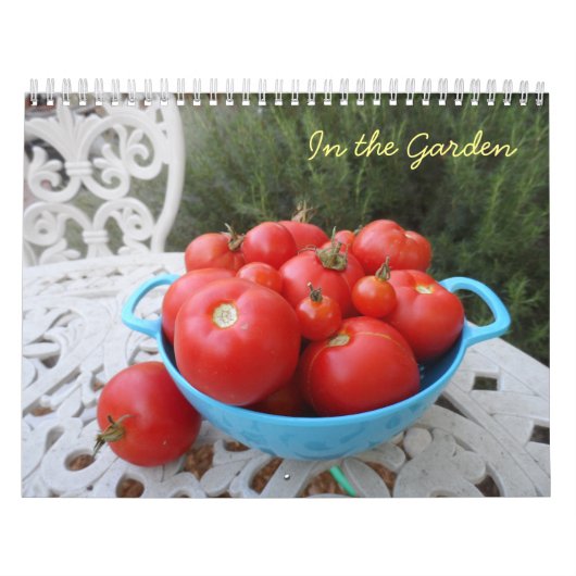 Calendrier Mural Dans le jardin (Protection)
