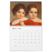 Calendrier mural d'art américain ancien 2026 (Feb 2027)