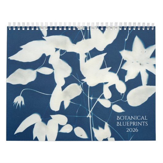 Calendrier mural d'art botanique 2026 (Protection)