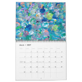 Calendrier mural d'art en acrylique (Mar 2027)