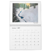 Calendrier mural d'art fin 2026 de John Suess (Jan 2027)