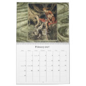 Calendrier mural d'Arthur Rackham 2011 (Feb 2027)