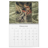 Calendrier mural d'Arthur Rackham 2011 (Feb 2026)