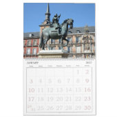 Calendrier mural de 12 mois autour de Madrid (Jan 2027)