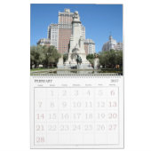 Calendrier mural de 12 mois autour de Madrid (Feb 2027)