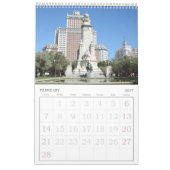 Calendrier mural de 12 mois autour de Madrid (Feb 2027)