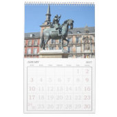 Calendrier mural de 12 mois autour de Madrid (Jan 2027)