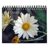 Calendrier mural de 2012 marguerites (Protection)