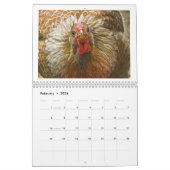 Calendrier mural de 2015 poulets (Feb 2026)