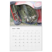 Calendrier mural de broyeur de chat (Mar 2026)