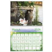 Calendrier mural de chat 2017 (Mar 2026)