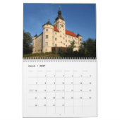 Calendrier mural de châteaux (Mar 2027)
