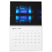 Calendrier mural de châteaux (Feb 2027)