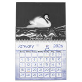 Calendrier mural de ~ de 2013 oiseaux (Jan 2026)