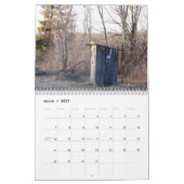 Calendrier mural de dépendances (Mar 2027)