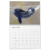 Calendrier mural de furets (Jan 2027)