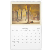 Calendrier mural de Hagia Sophia 2013 (Feb 2027)
