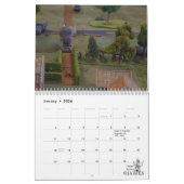 Calendrier mural de jeu de miniatures des faucons (Jan 2026)