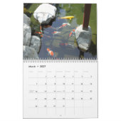 Calendrier mural de Koi (Mar 2027)