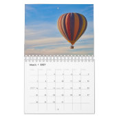 Calendrier mural de la collection de ballons à air (Mar 2027)