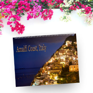 Calendrier mural de la Côte d'Amalfi, Italie