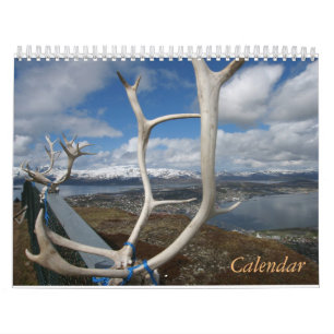 Calendrier mural de la Norvège