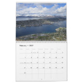 Calendrier mural de la Norvège (Feb 2027)