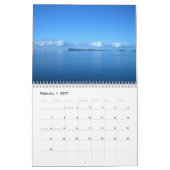 Calendrier mural de la Nouvelle Zélande (Feb 2027)