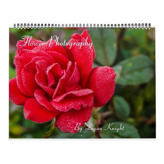 Calendrier mural de la photographie de fleurs (Protection)
