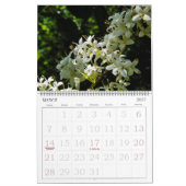 Calendrier mural de la photographie de fleurs (Mar 2027)