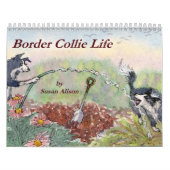 Calendrier mural de la vie de border collie (Protection)
