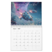Calendrier mural de l'espace verset biblique 2026 (Mar 2027)
